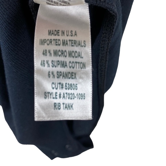 Agolde Rianne Bodysuit High Neck Racerback Ribbed - Picture 11 of 13